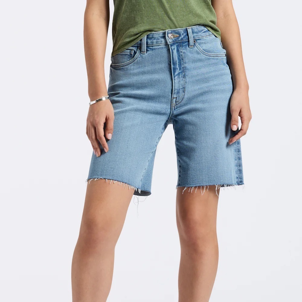 NWT Buffalo David Bitton High Rise Women's Bermuda Bambi Shorts